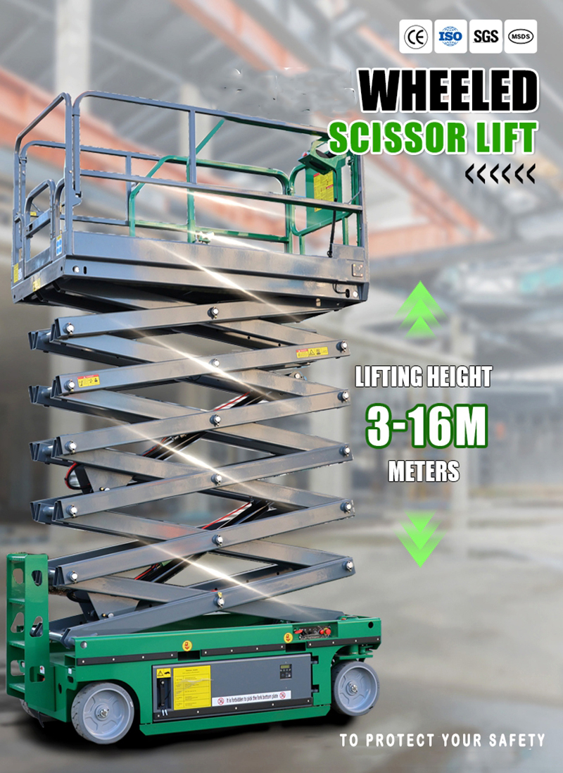 Wheeled Scissor Lift 