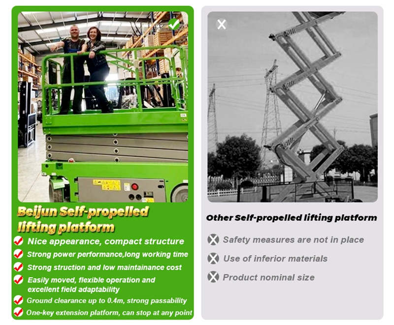 Wheeled Scissor Lift 