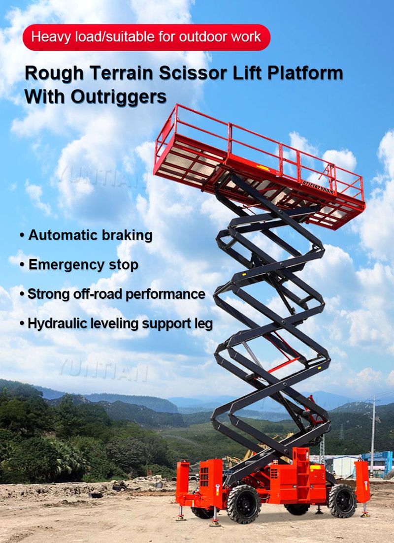 Wheeled Scissor Lift 