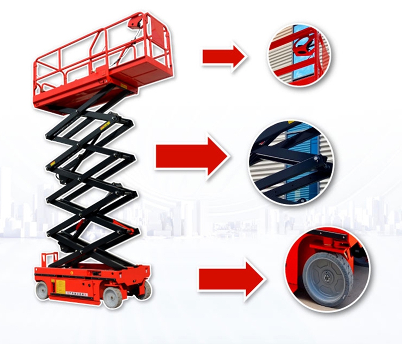 Wheeled Scissor Lift 