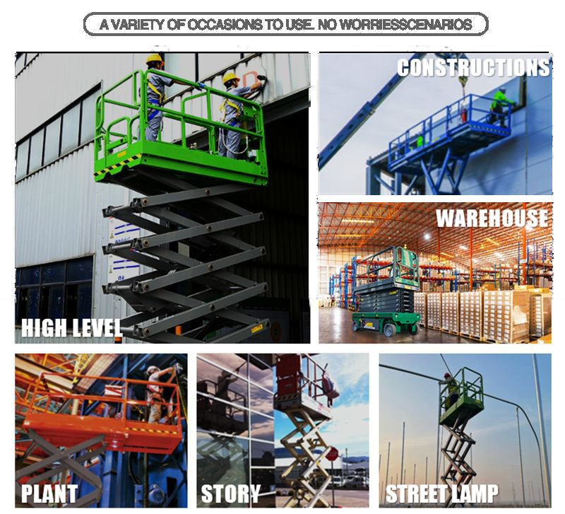 Wheeled Scissor Lift 