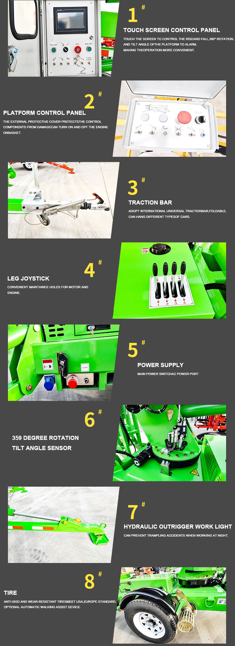 Towable Boom Lift