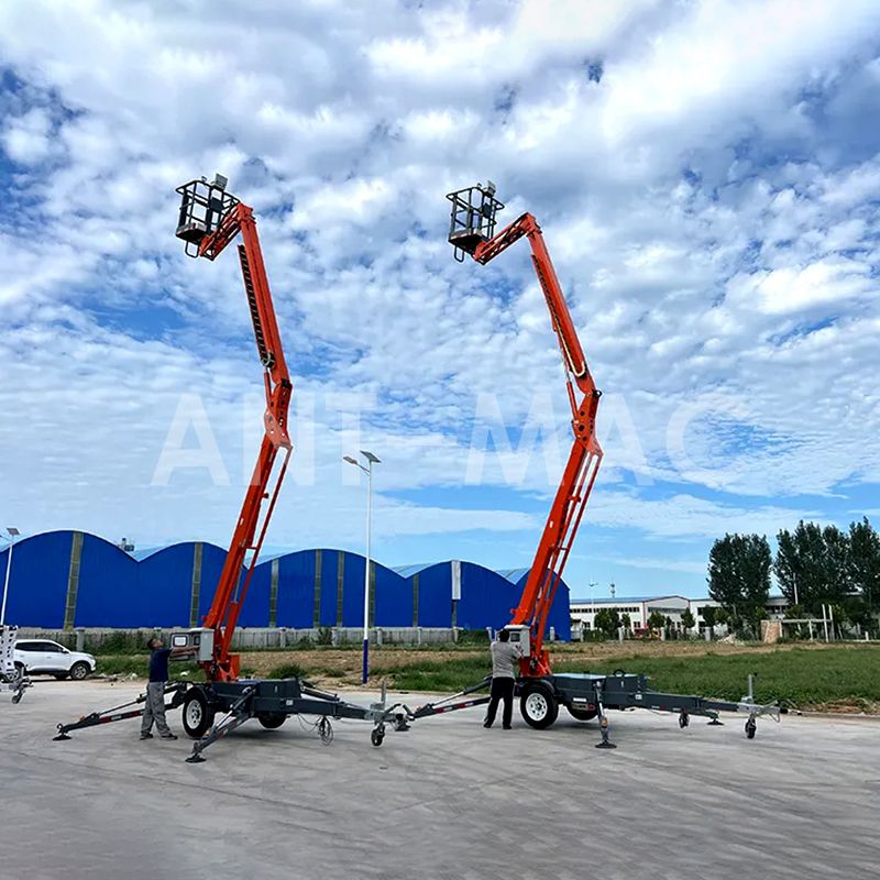 ﻿ ﻿ Towable Boom Lift:Helping You Achieve High Distance And High Efficiency Work ﻿