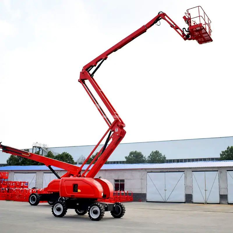 Опыт Применения Подъемника С Шарнирной Стрелой