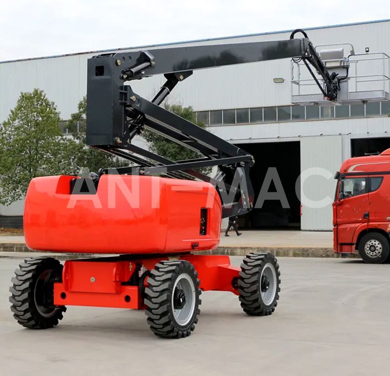 Опыт Применения Подъемника С Шарнирной Стрелой