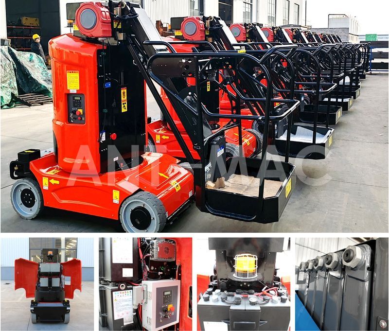 Sleeve-Type Mast Lifting Platform 