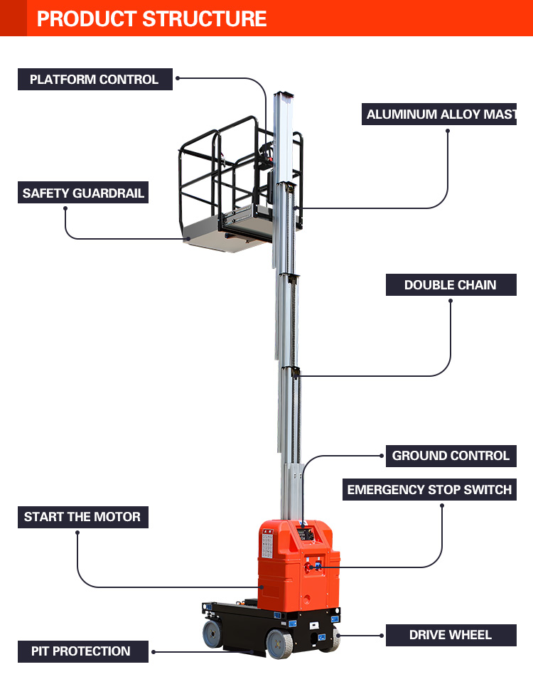 Aluminium Alloy Lifting Platform