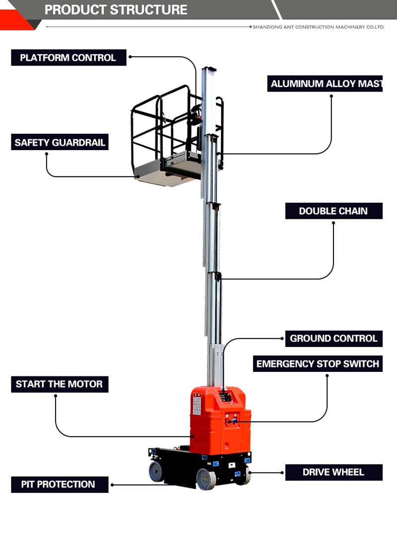 Aluminium Alloy Lifting Platform