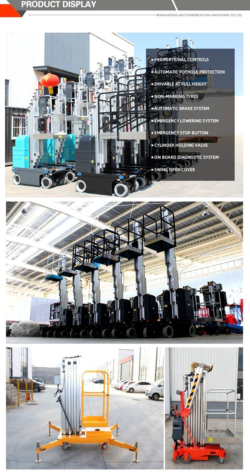 Aluminium Alloy Lifting Platform