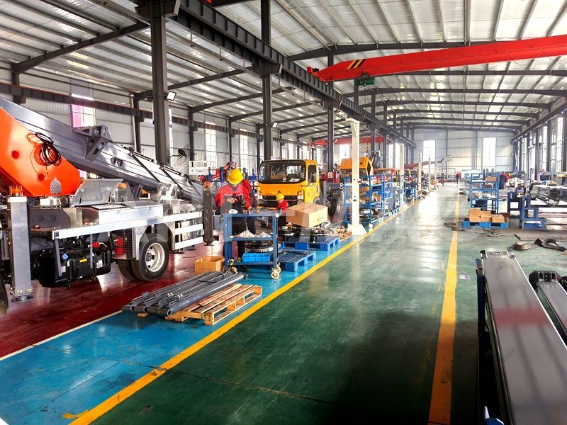 Telescopic Boom Aerial Work Vehicle 