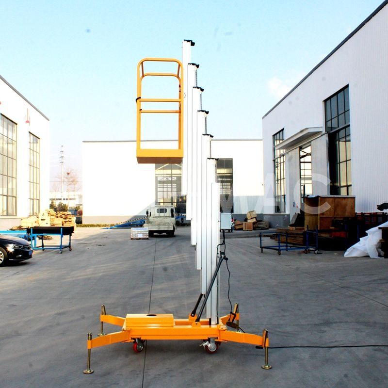 Aluminum Mast Lift Selection: 