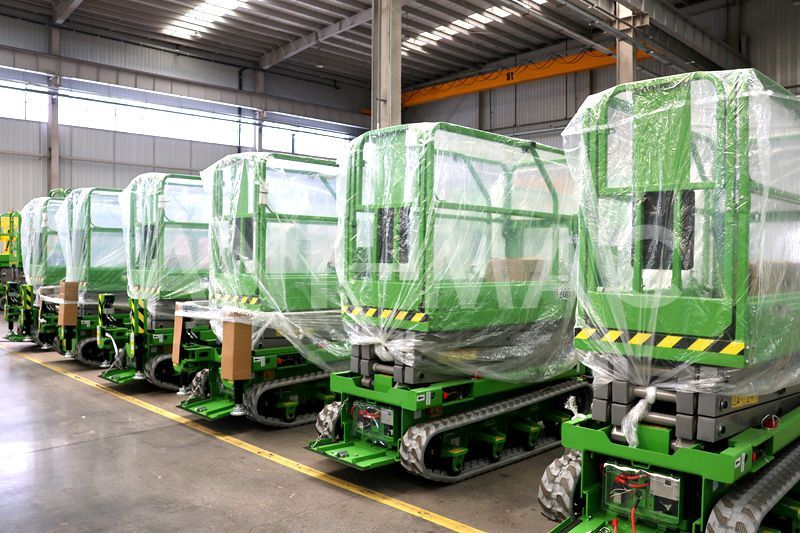 6 m Scissor Lift Earns Full Praise from Korean Client
