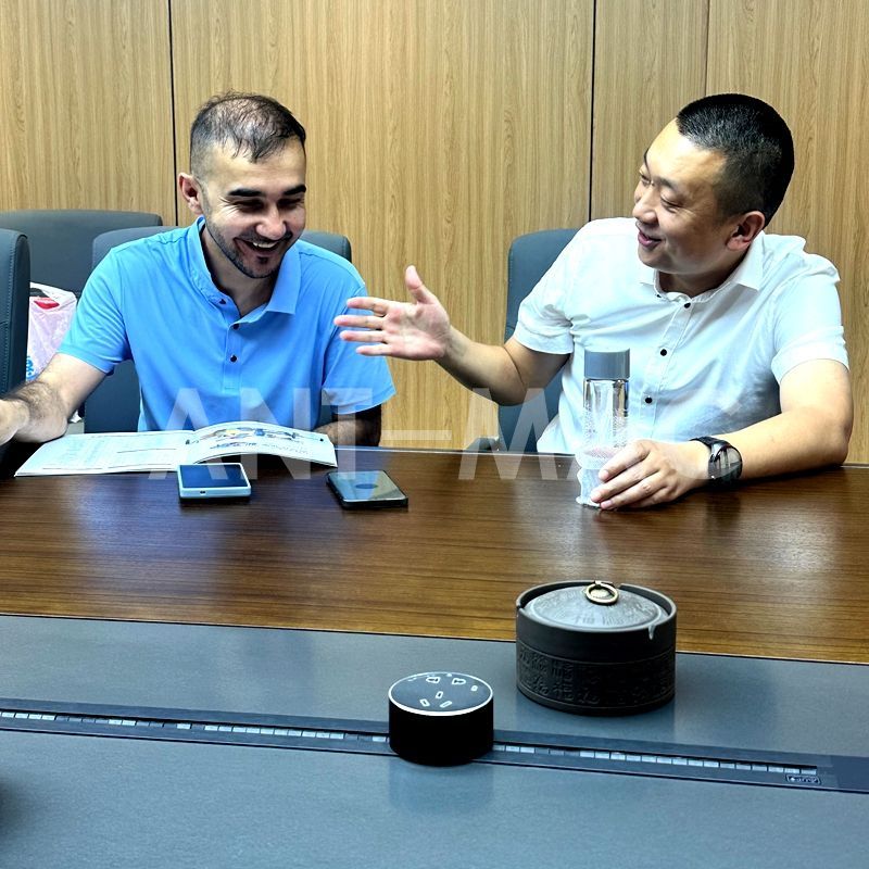 Kazakh Client Explores Shandong Ant Machinery