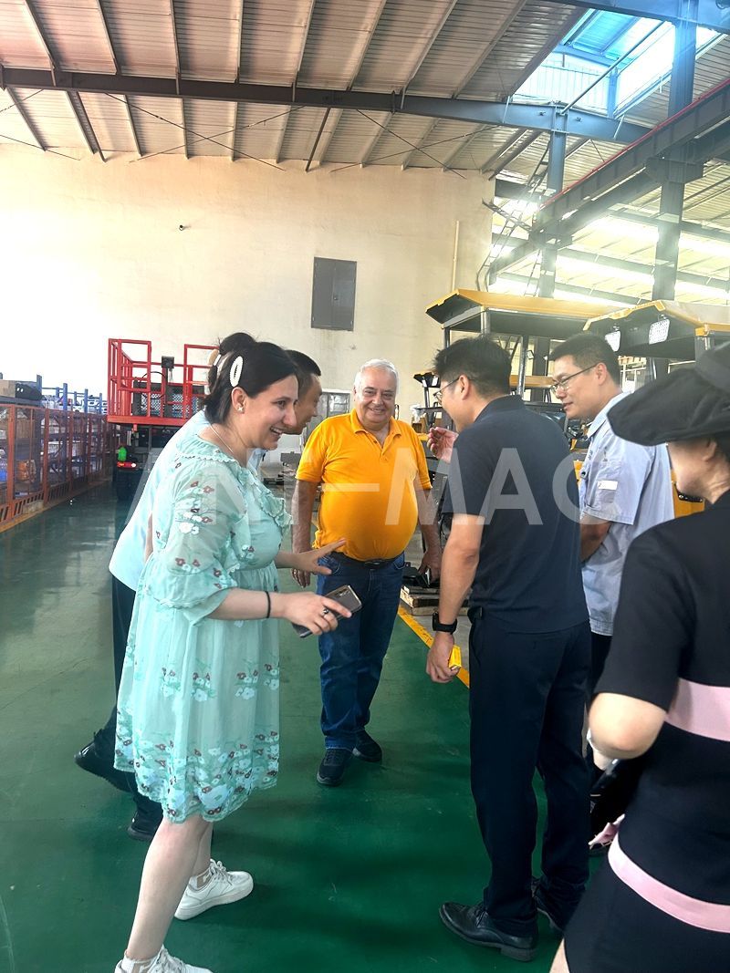 Turkish Distributor BABA VINC Visits Ant Machinery