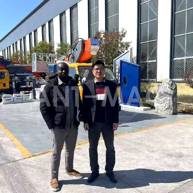 Ghana Client Imma Visits Ant Machinery