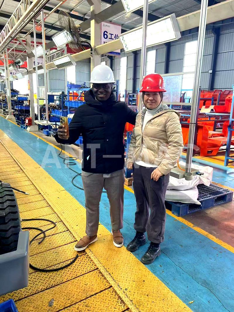 Ghana Client Imma Visits Ant Machinery