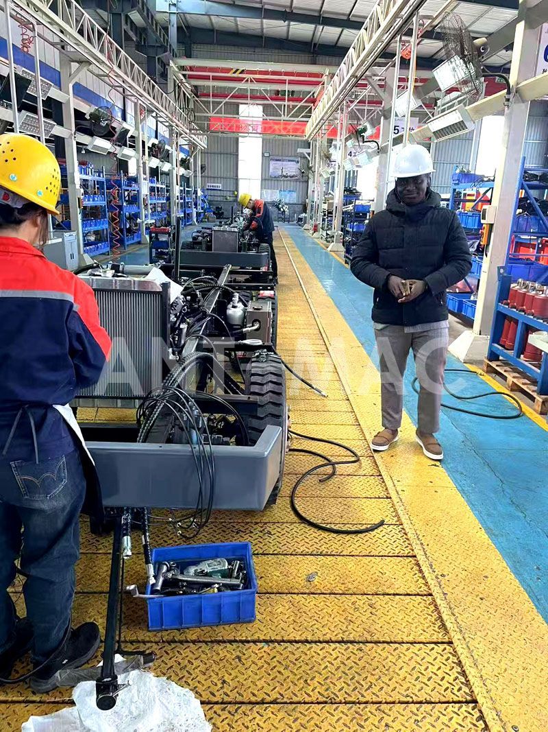 Ghana Client Imma Visits Ant Machinery