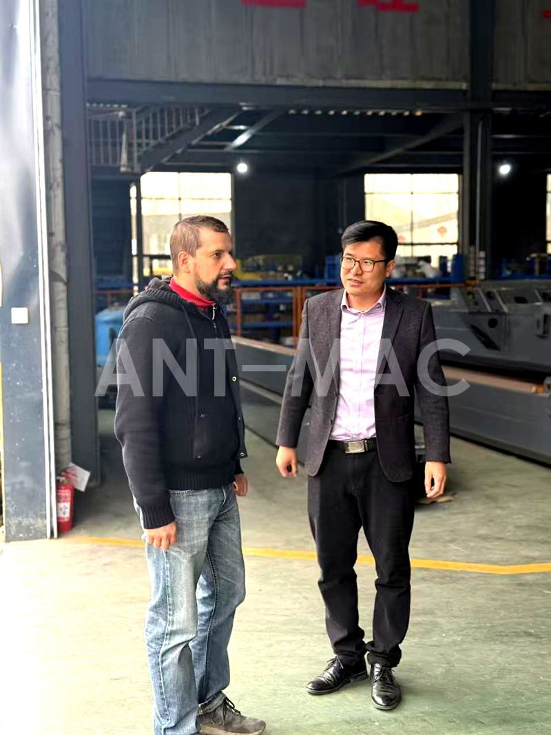 Slovenian Customer Tours Shandong Ant for Collaboration