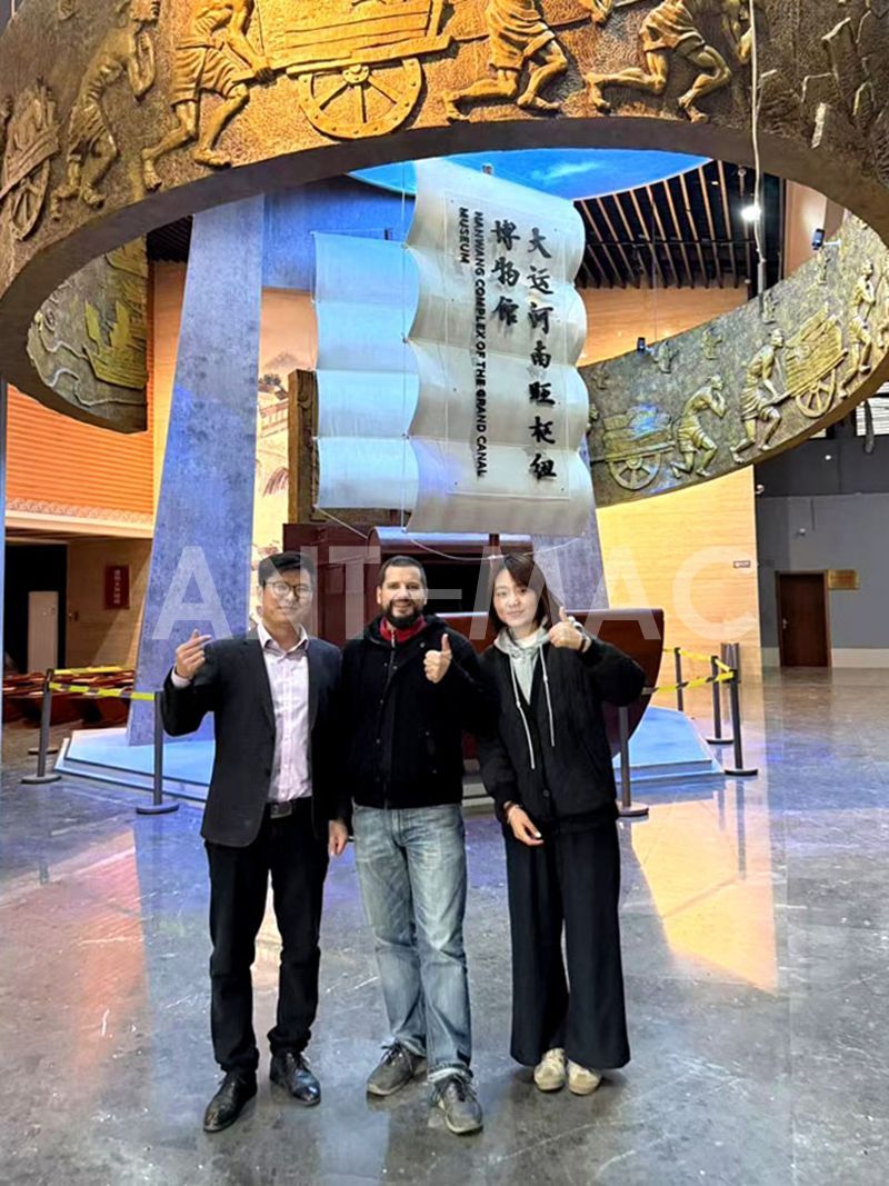 Slovenian Customer Tours Shandong Ant for Collaboration