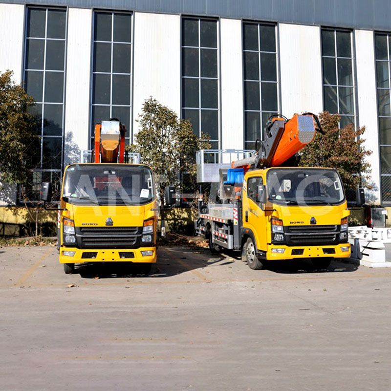Truck Mounted Aerial Work Platform Safe Efficient High Reach Lifts for Global Projects