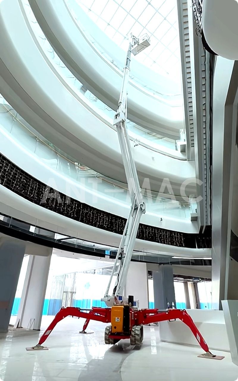 Articulating Booms Solve Warehouse Challenges