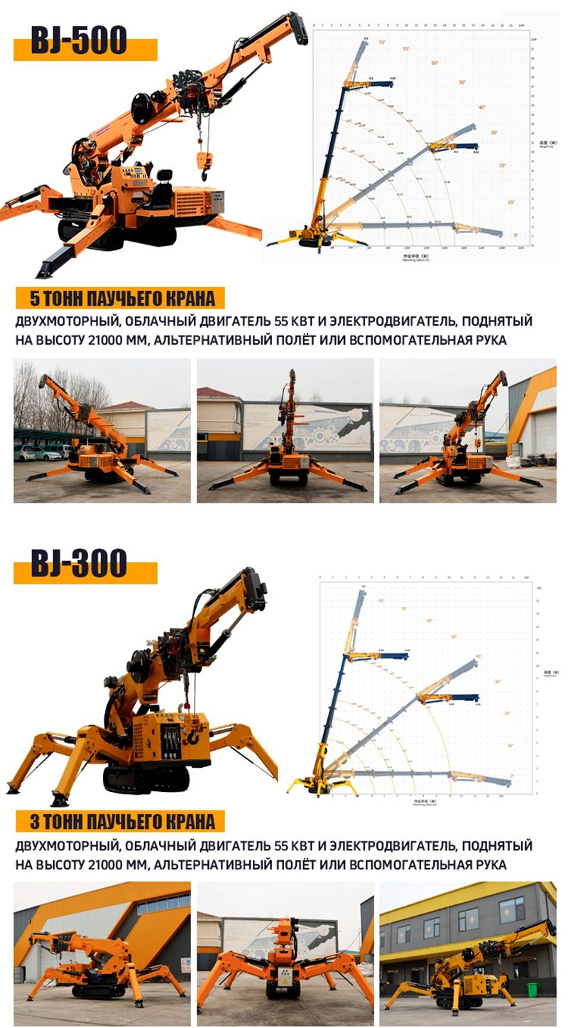 Гусеничный кра́н-паук