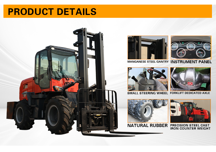 All-terrain forklift All-terrain forklift