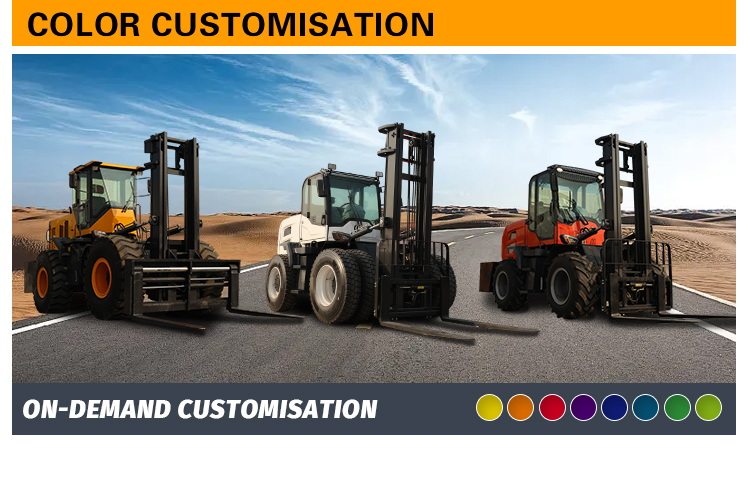 All-terrain forklift All-terrain forklift