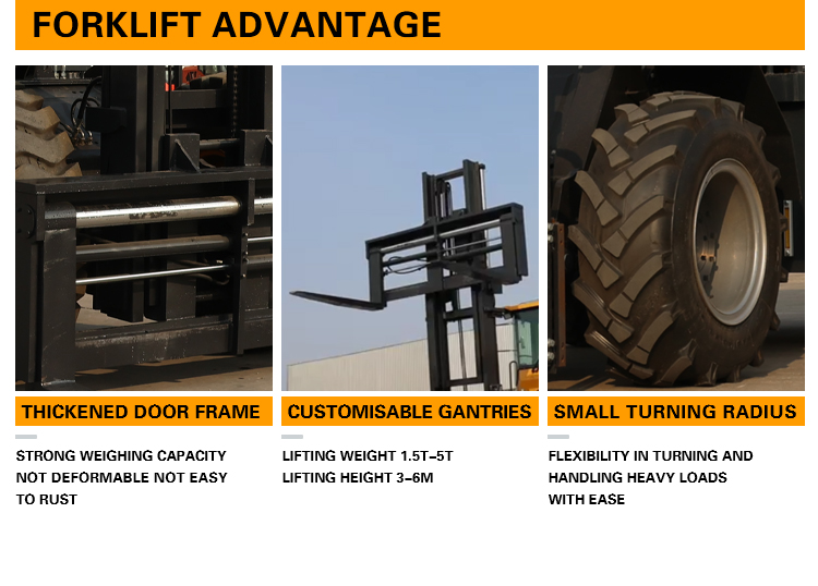 All-terrain forklift All-terrain forklift